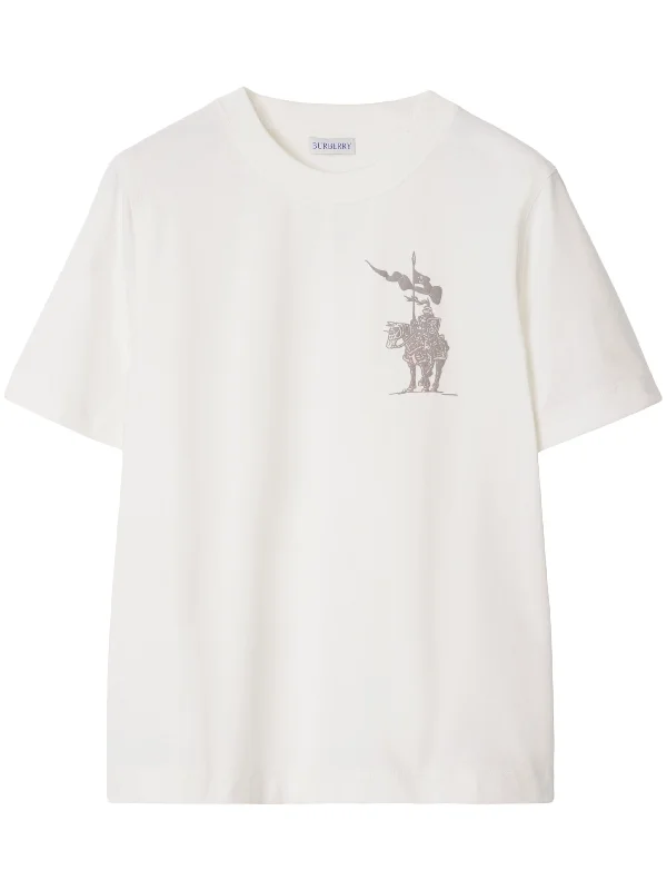 Burberry Cotton T-shirt with EKD