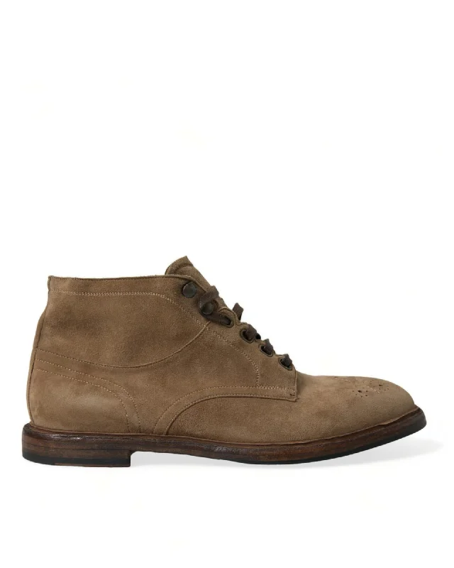 Dolce & Gabbana  Suede Chelsea Boots for Men