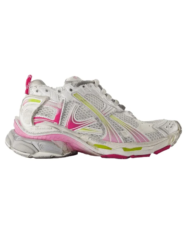 Balenciaga Track Cleats Running Shoe Women White | White Sneakers