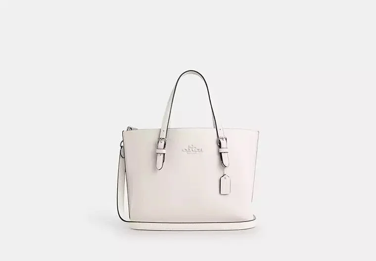 Coach Mollie Tote Bag 25 Chalk 
