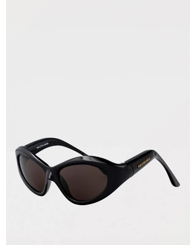 Balenciaga BB0386S 001 Oval Sunglasses Women Black
