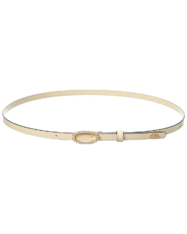 Valentino Vlogo Signature Patent Belt