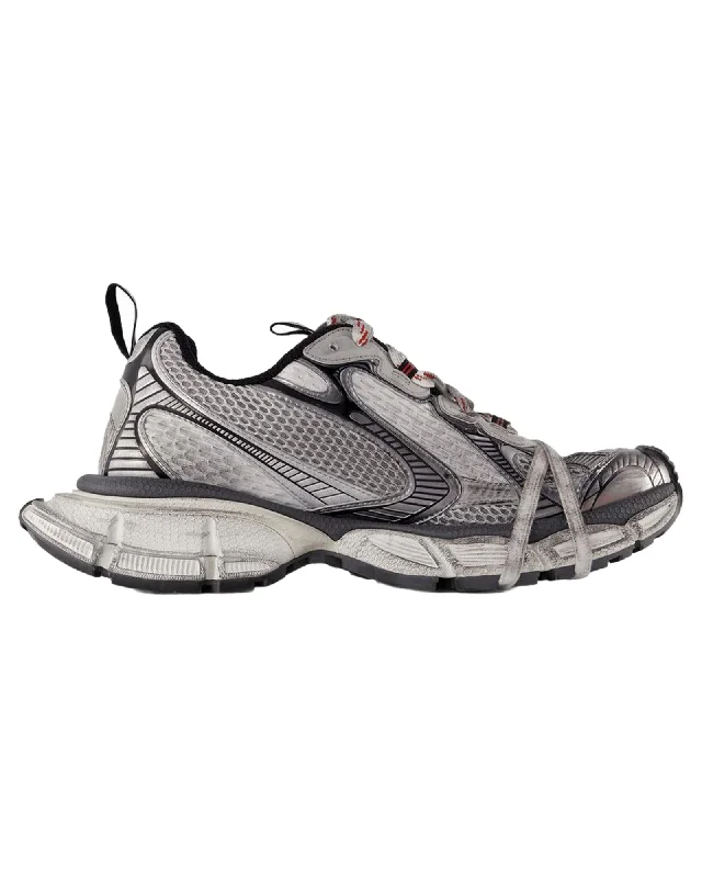 Balenciaga Track Sneaker Distressed Design Women Grey | Grey