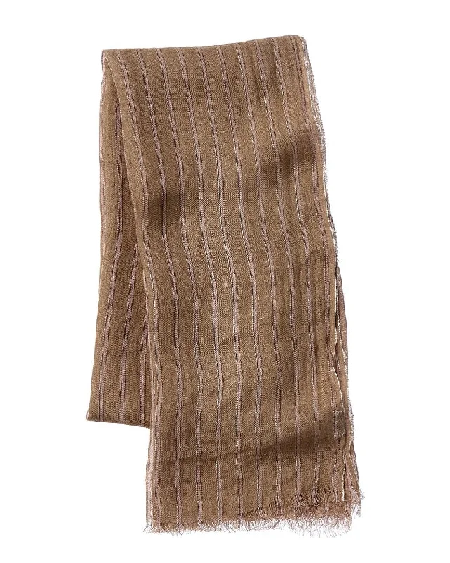 Brunello Cucinelli Linen-Blend Scarf