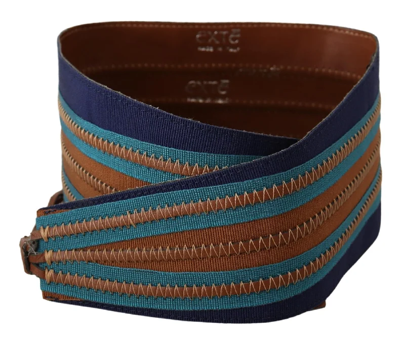 Exte  BEL8098 Wide Fabric Belt