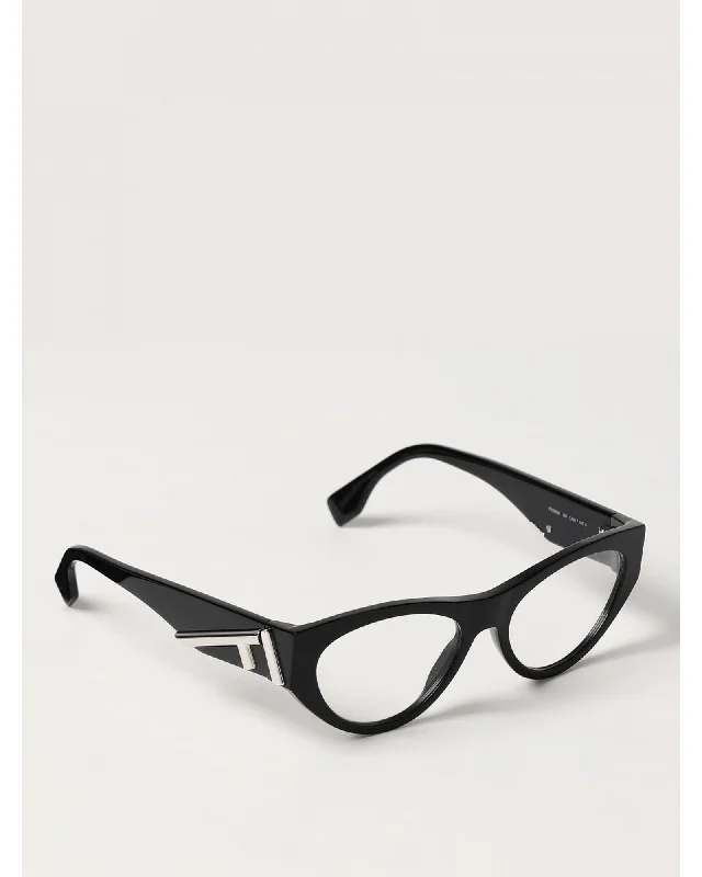 Fendi FFM0040S CatEye Optical Glasses Women Black Frames