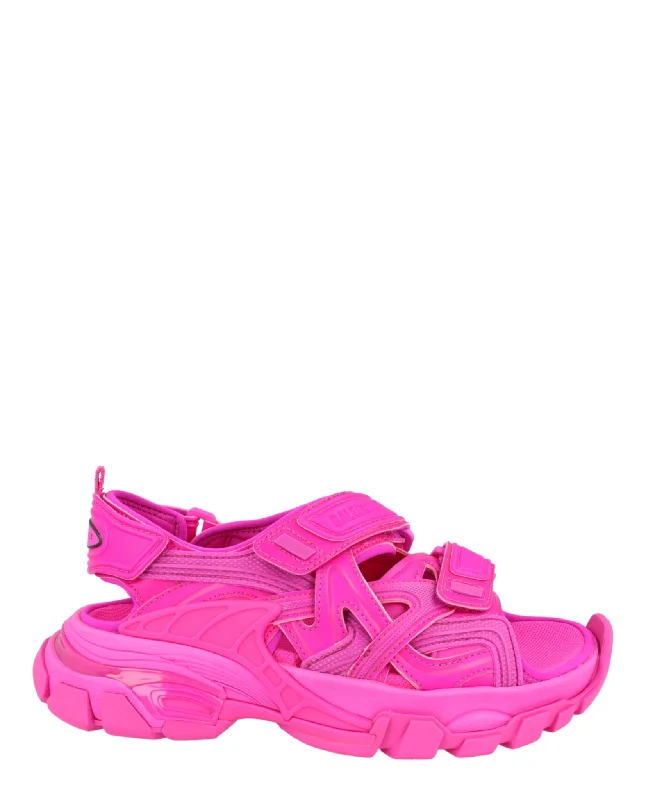 Balenciaga Womens Track Monocolor Sandals