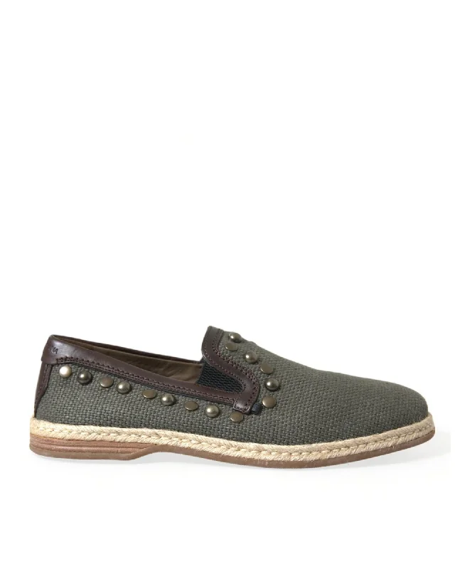 Dolce & Gabbana  Studded Espadrilles for Men