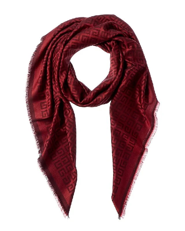 Givenchy Silk & Wool-Blend Scarf