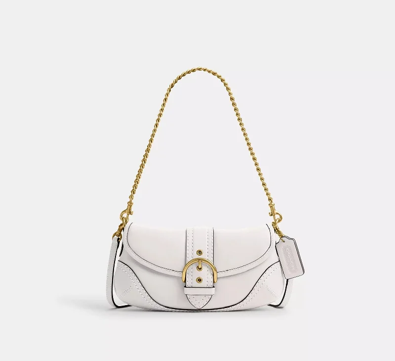 Coach Soho Bag 25 Brass Chalk 