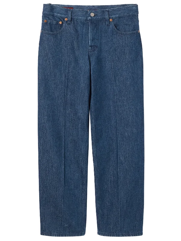 GUCCI Straight cut denim jeans