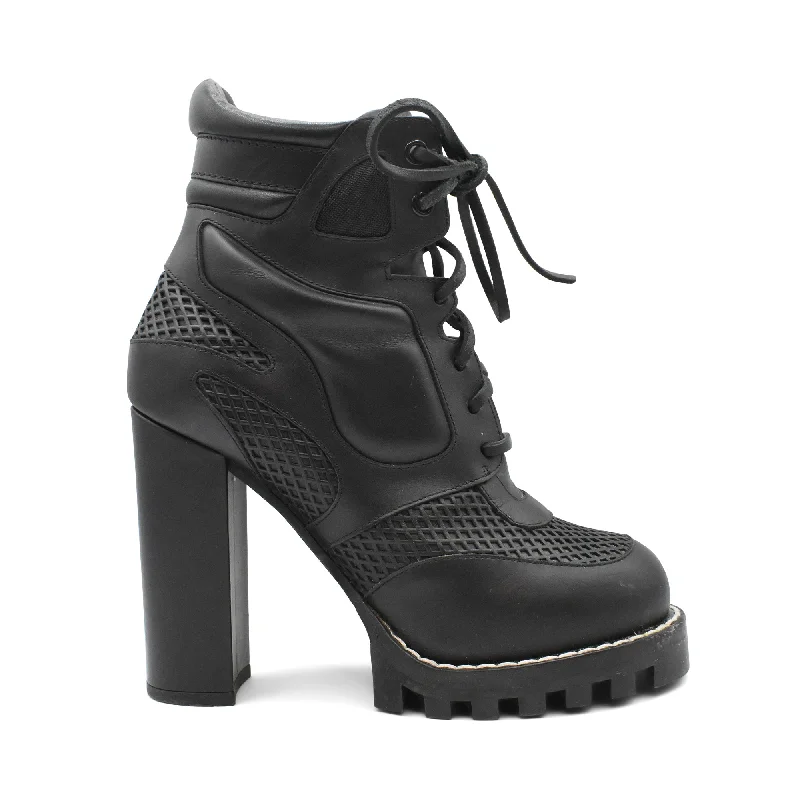 Louis Vuitton 'Digital Gate' Booties - Women's 37