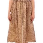 Dolce & Gabbana Light  Sleeveless Silk Dress