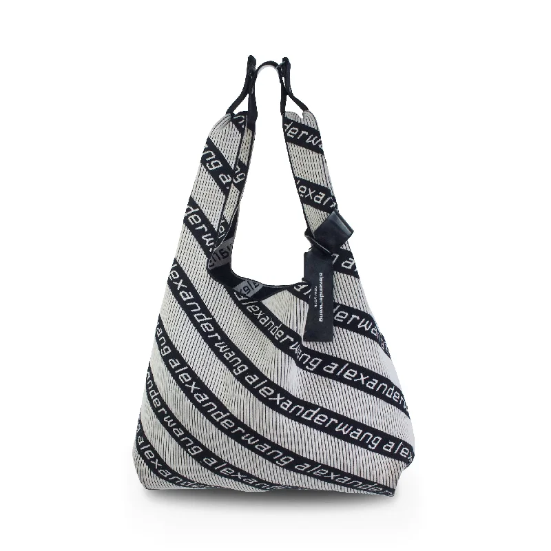 Alexander Wang Jacquard Logo Tote Bag