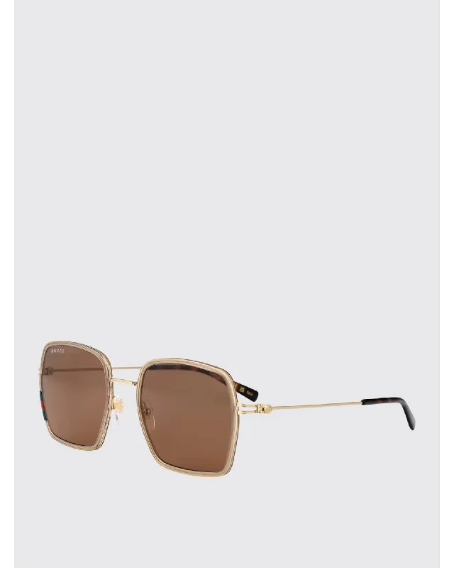 Gucci GG1848S Square Sunglasses Women Gold