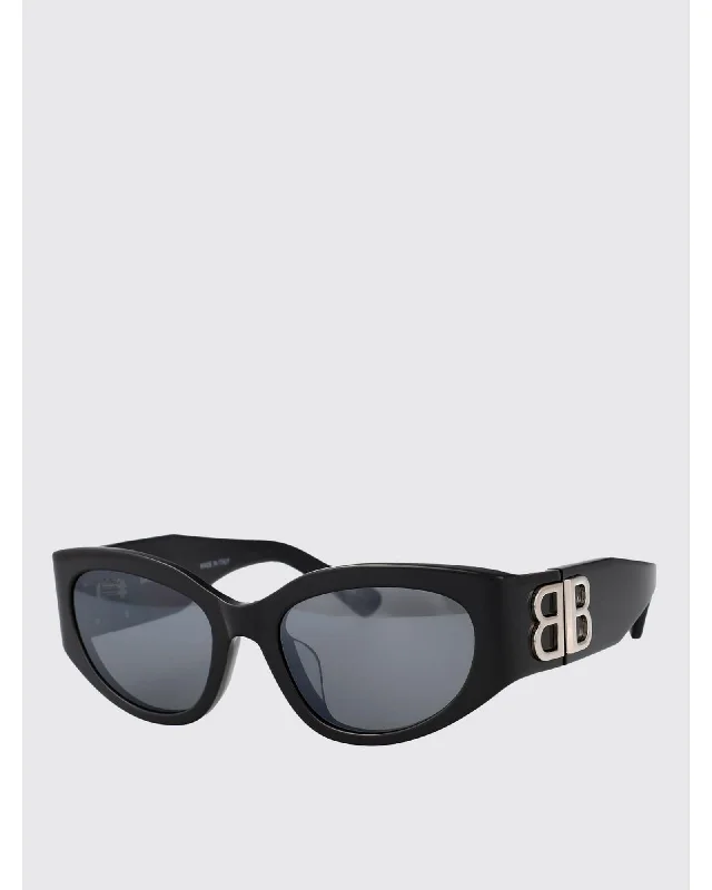 Balenciaga Oval Sunglasses Women Grey