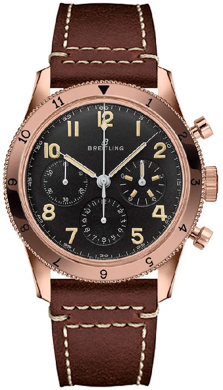Breitling Aviator 8 Avi 1953 Edition 18k Rose Gold Men's Watch RB0920131B1X1