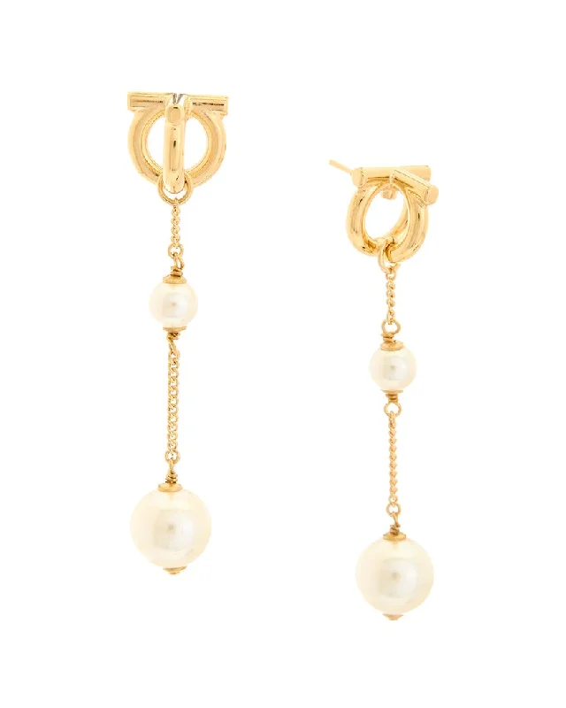 Ferragamo Gancini Earrings