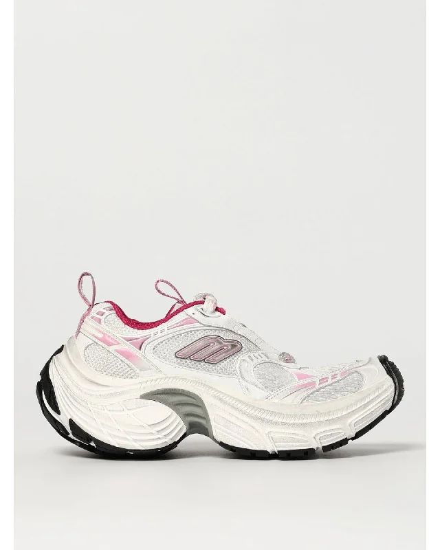 Balenciaga 3XL Layered Chunky Sneakers Women White