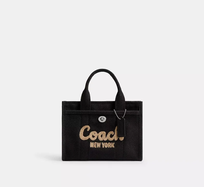 Cargo Tote Bag 20 Black Coach