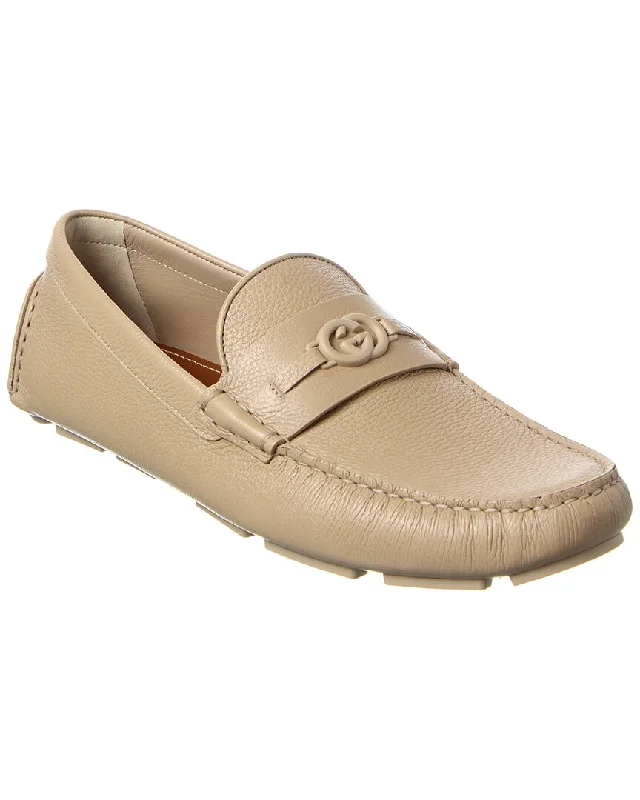 Gucci Driver Leather Loafer