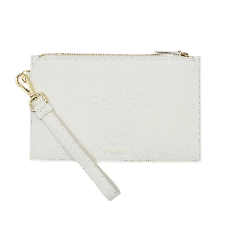 Versace 'Medusa' Wristlet Pouch