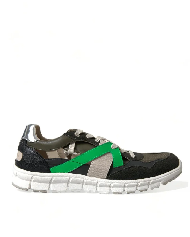 Dolce & Gabbana  Portofino Sneakers - Green