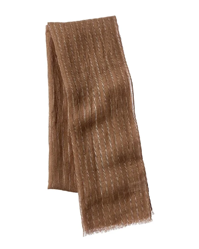 Brunello Cucinelli Linen-Blend Scarf