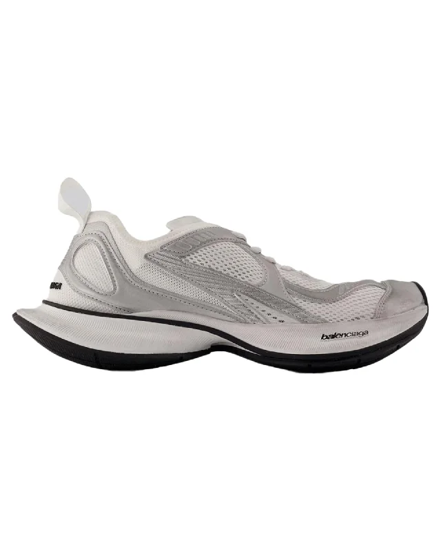 Balenciaga Track Cleats Sneakers Futuristic Design Women White | White
