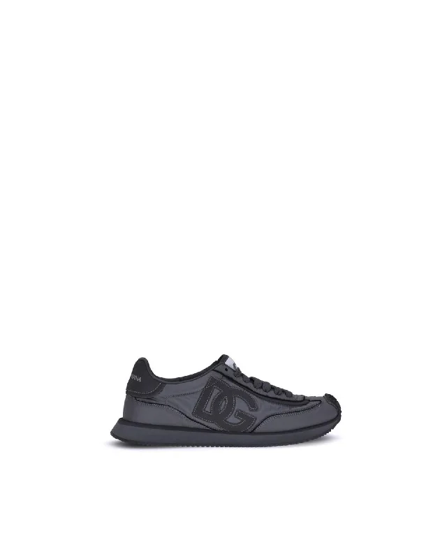 Dolce & Gabbana Leather LowTop Sneakers Men Black
