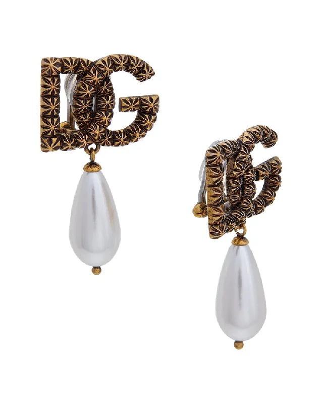 Dolce & Gabbana Dg Logo Earrings