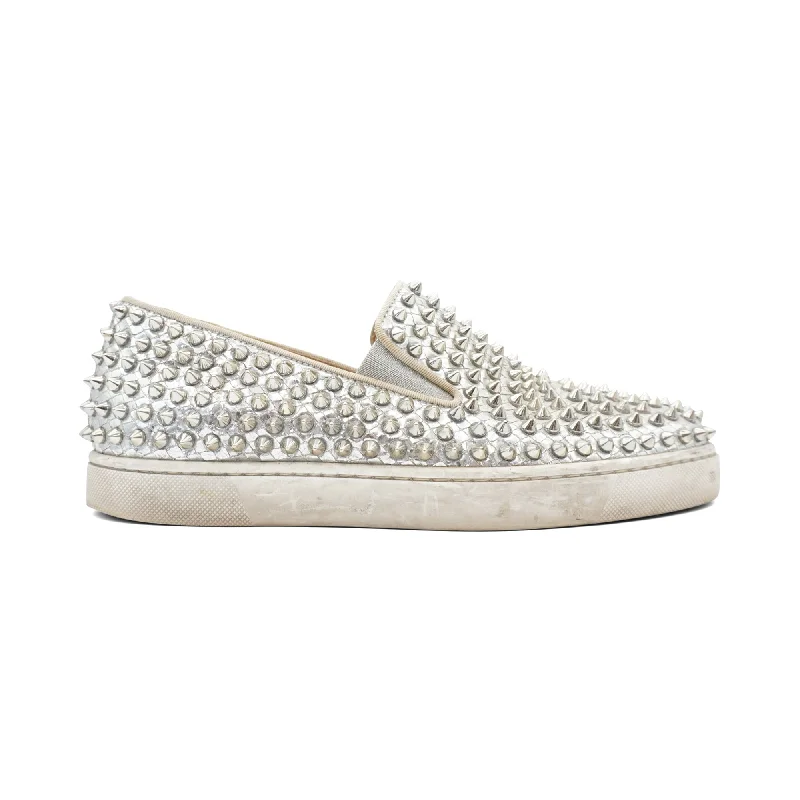 Christian Louboutin 'Spike Boat' Sneakers - Men's 40
