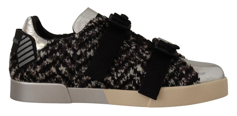 Dolce & Gabbana  Sicily Tweed Sneakers