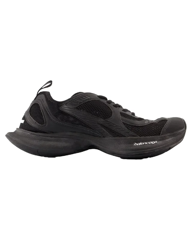 Balenciaga Track Sneaker Cleated Rubber Sole Women Black | Black