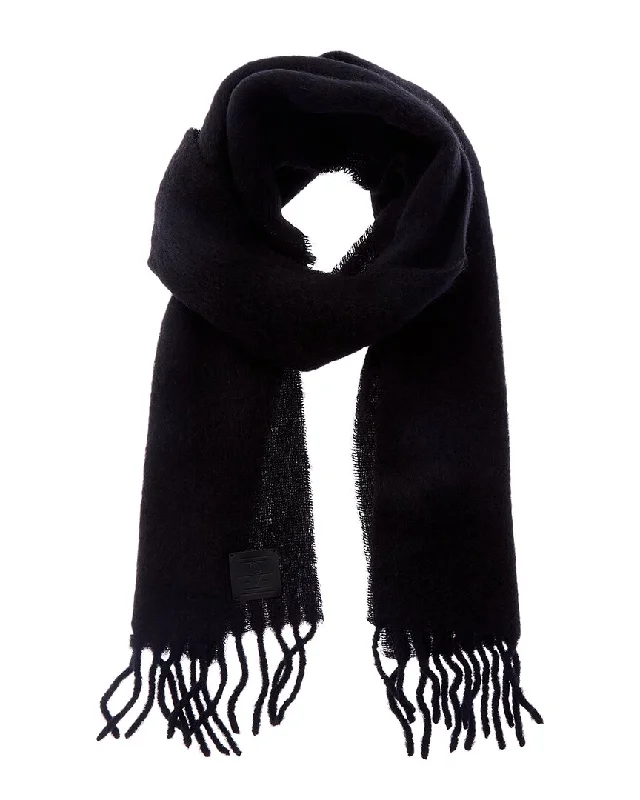 Toteme Monogram Alpaca-Blend Scarf