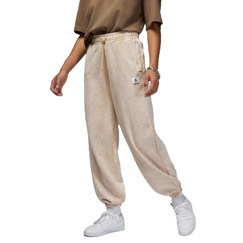 Jordan Flight Women's Washed Fleece Pants Desert