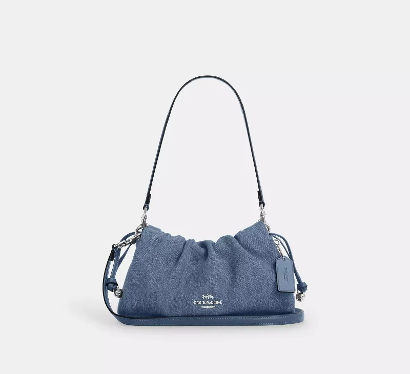 Coach Faye Shoulder Bag Denim Indigo 