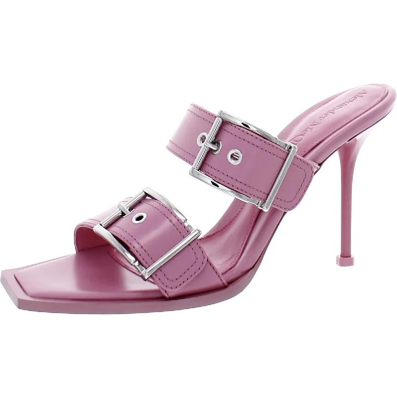 Womens Leather Dress Heels