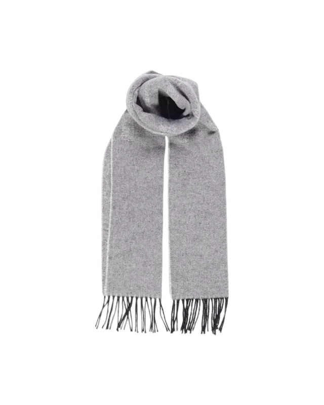 Alviero Martini Prima Classe Classic Patterned Cotton Blend Scarf