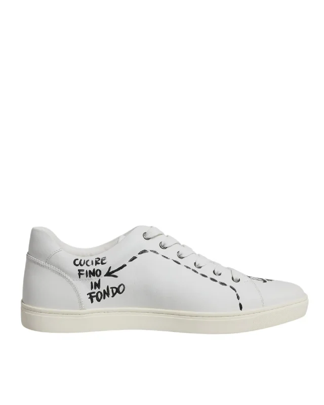 Pre Loved Dolce & Gabbana Portofino Sneakers Casual Style Men Multicolor