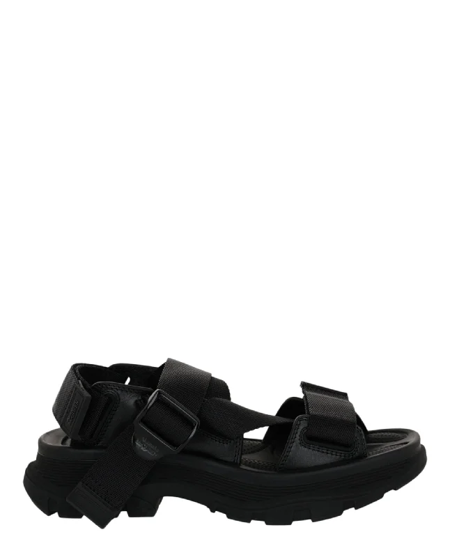 Alexander McQueen Womens Tread Sandals