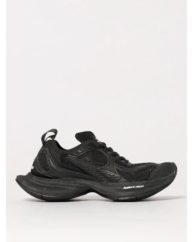 Balenciaga Runner Sneakers Lightweight Women Black