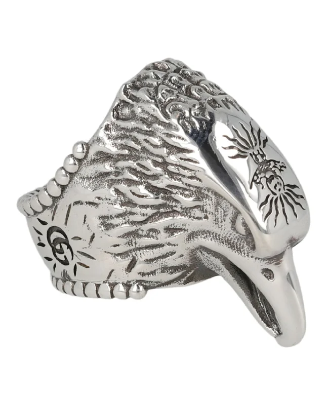 Gucci Mens Anger Forest Eagle Ring