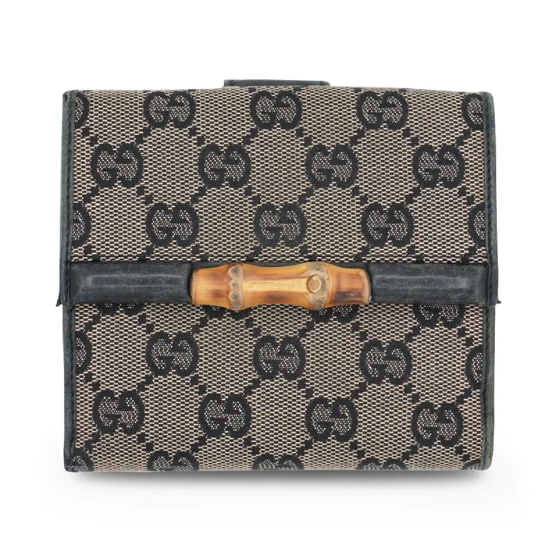 Gucci Monogram French Wallet