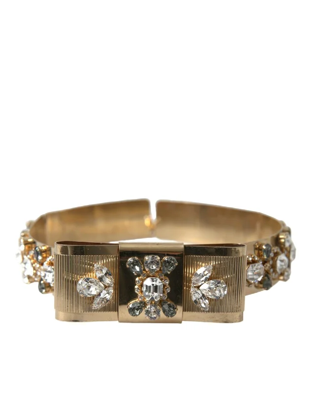 Dolce & Gabbana  Women's Bow Belt with Rhinestones