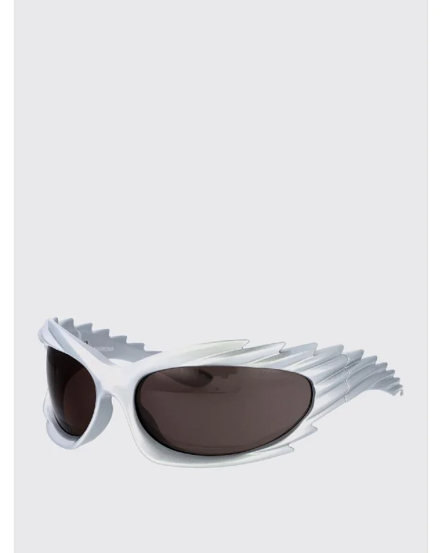 Balenciaga Sunglasses SilverTone Frame Women