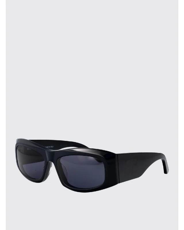 Balenciaga BB0395S Sunglasses Oversized Frame Women Blue