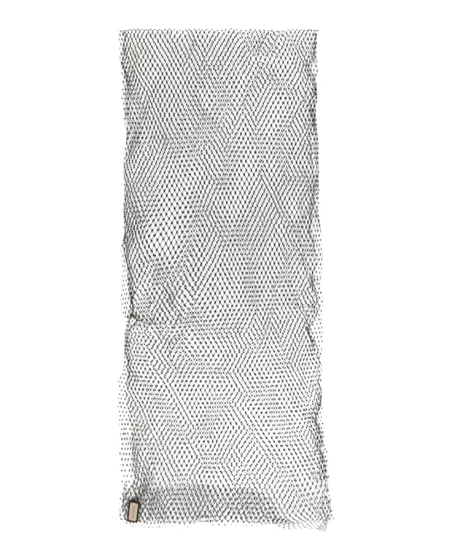 Gucci Womens Crystal Embellished Fishnet Shawl