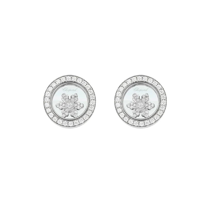 Chopard Snowflake Clip-on Earrings