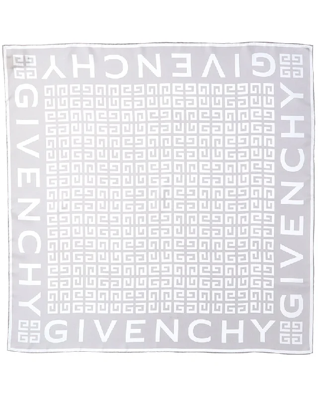 Givenchy 4G All-Over Silk Scarf